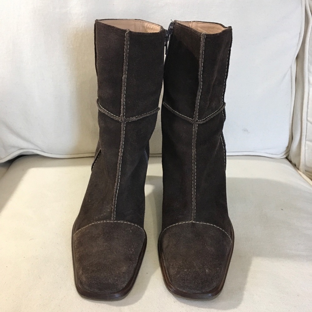 Ipanema Brown Suede Ankle Boot - Picture 6 of 7